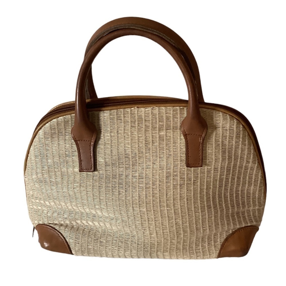 Orvis Woven Straw Purse